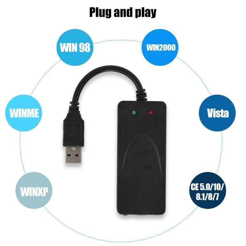Win7 Win8 Win10 XP  USB 56K ܺ ȭ   ѽ  